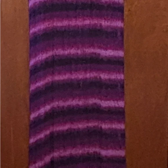 Lane Bryant Purple striped tank hi lo maxi dress plus size 14/16 - Picture 5 of 8